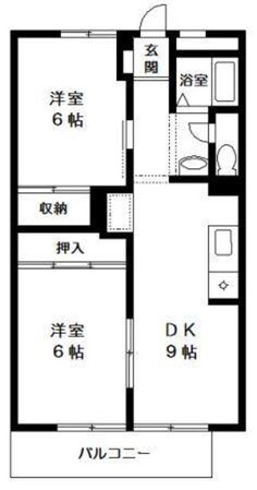 第2ラフィーネの物件間取画像